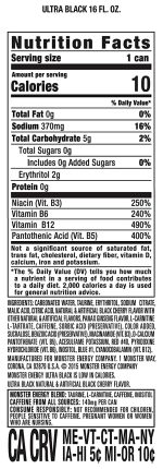 Monster Energy Ultra Rosa, Sugar Free Energy Drink, 16 Fl Oz (Pack of 24) - Image 4